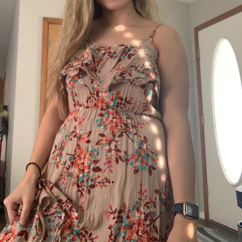 Floral High Low dress